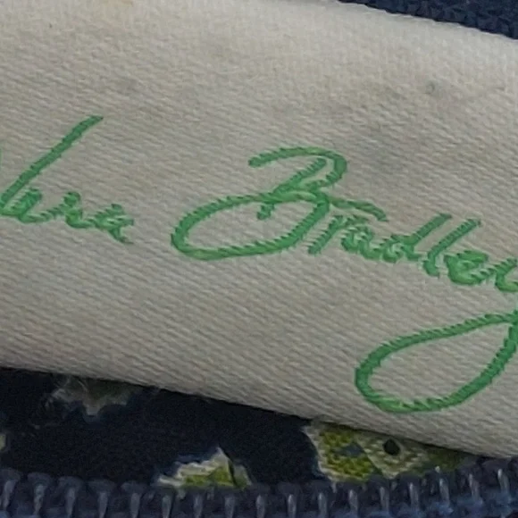 Vera Bradley Retired 2007-2008 Quilted Cambridge Design Single Pouch Coin Wallet - Picture 9 of 10